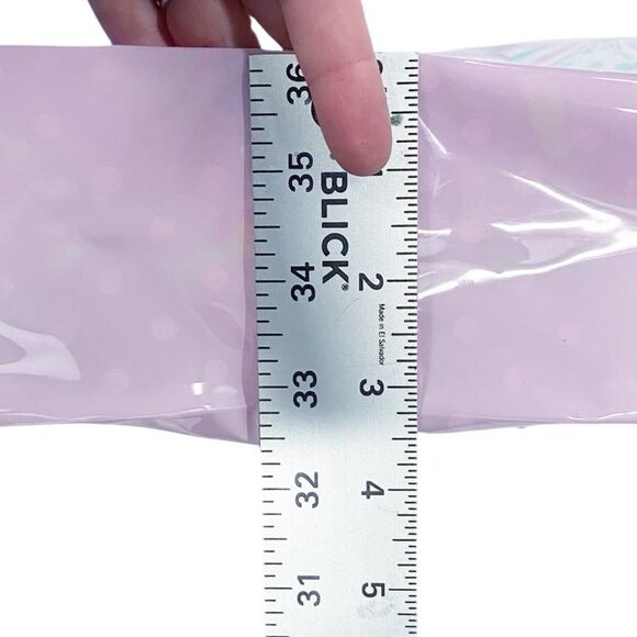 Sanrio BonBonRibbon Candy Vinyl Tote Bag w/Snap Pink Bow Cute 2012, 2015 Rare - Picture 12 of 12